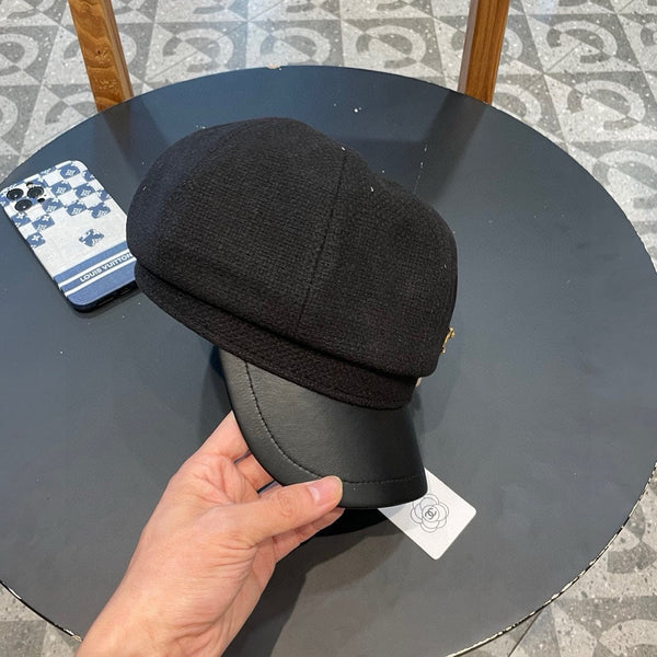 BERRETTO NEWSBOY NERO 430006