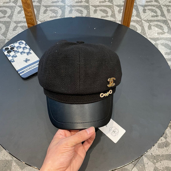 BERRETTO NEWSBOY NERO 430006