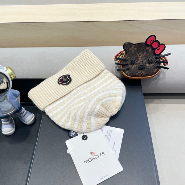 BERRETTO IN ACCIAIO BISCOTTO BEIGE MIX BIANCO CASHMERE 436731