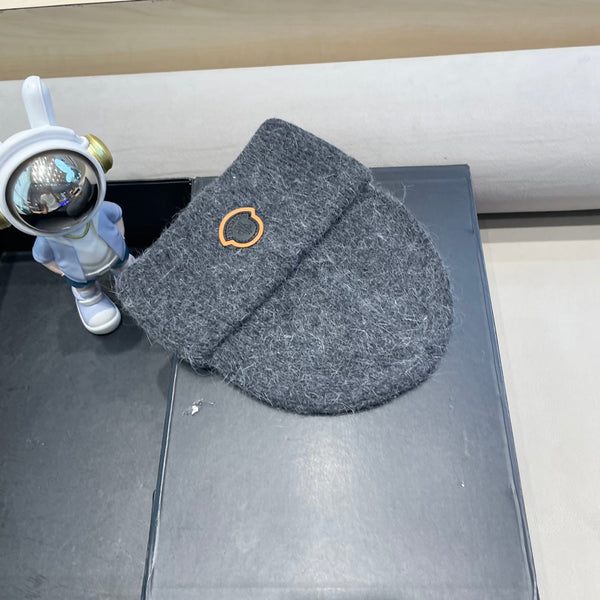 BERRETTO IN LANA GRIGIO GRAFITE 438121