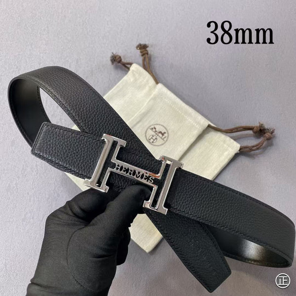 HM Buckle H Belt 38mm Calfskin 187197