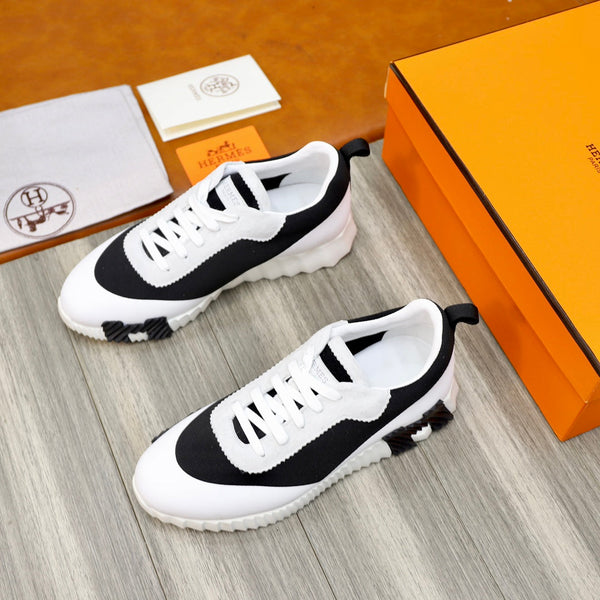 SNEAKER HM BOUNCING IN TELA NERA E BIANCA