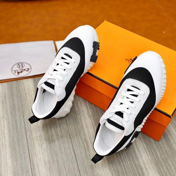 SNEAKER HM BOUNCING IN TELA NERA E BIANCA