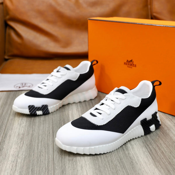 SNEAKER HM BOUNCING IN TELA NERA E BIANCA