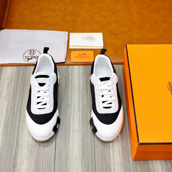 SNEAKER HM BOUNCING IN TELA NERA E BIANCA