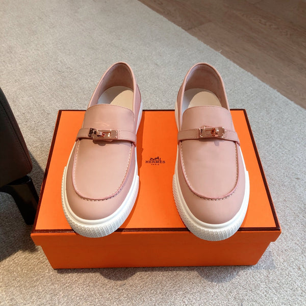 HM GAME SLIP-ON SNEAKER PEACHY CALFSKIN