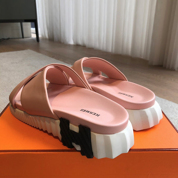 HM INFRA SANDAL BABY PINK CALFSKIN