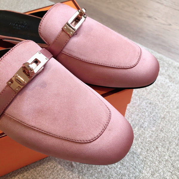 HM OZ Mule Pink Suede 756851