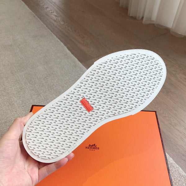 SNEAKER SLIP-ON HM GAME IN CAMOSCIO GRIGIO CHIARO