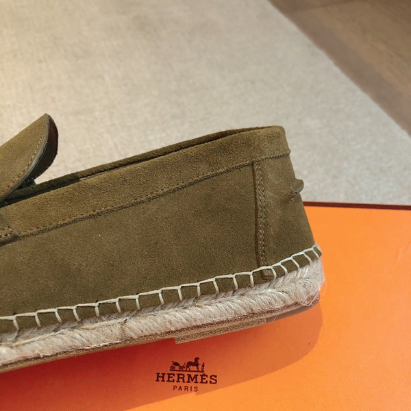 HM Trip Espadrille Dark Gray Suede
