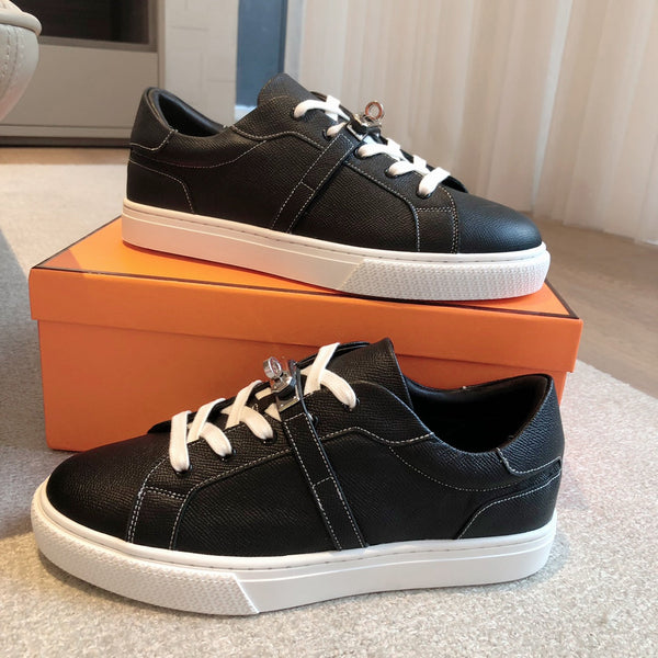 HM Day Sneaker Black Cowhide  970885