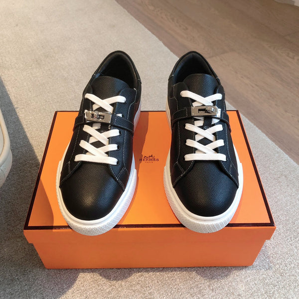 HM Day Sneaker Black Cowhide  970885