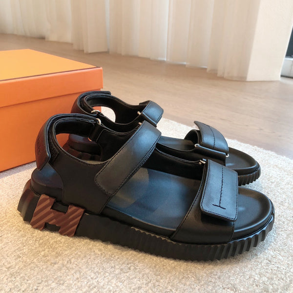 HM Junior Sandal Black Lambskin 970904