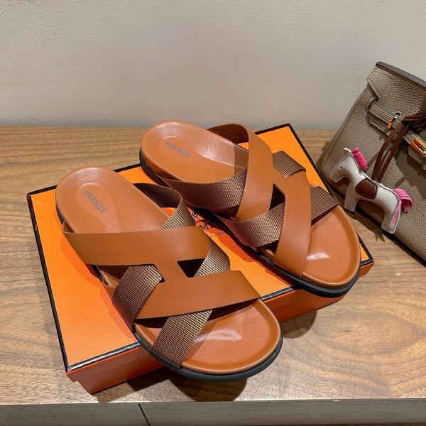 HM 25 Kazimir Sandalo Pelle Di Vitello Tela