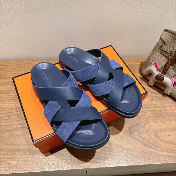 HM 25 Kazimir Sandal Calfskin Suede