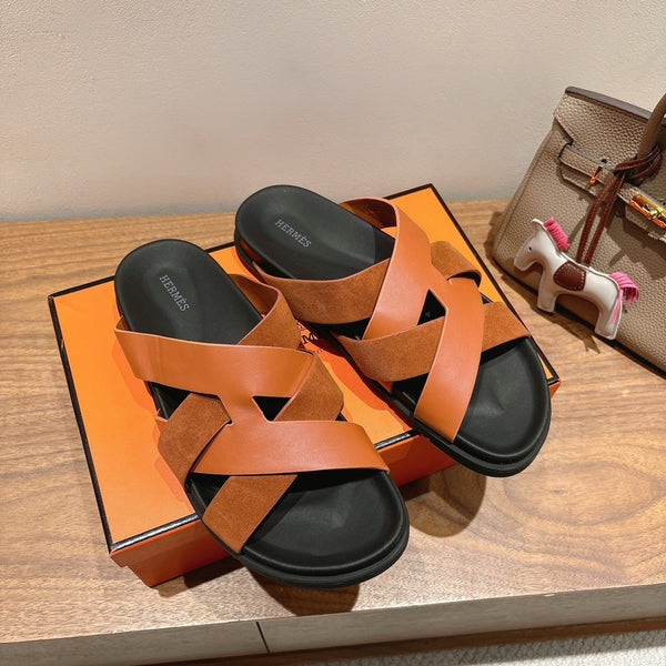 Sandalo Kazimir HM 25 Pelle di vitello scamosciata