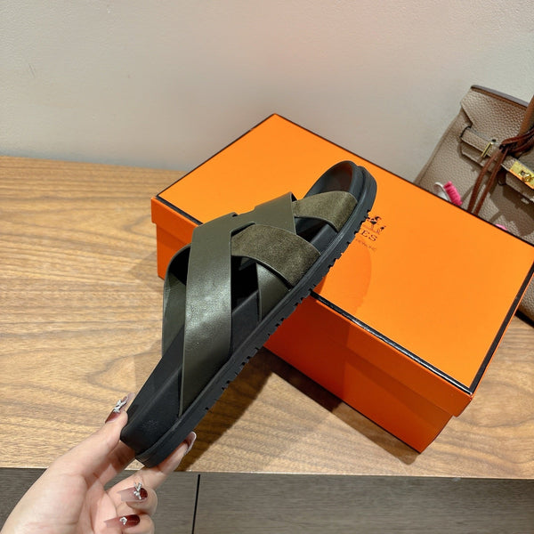 Sandalo Kazimir HM 25 Pelle di vitello scamosciata