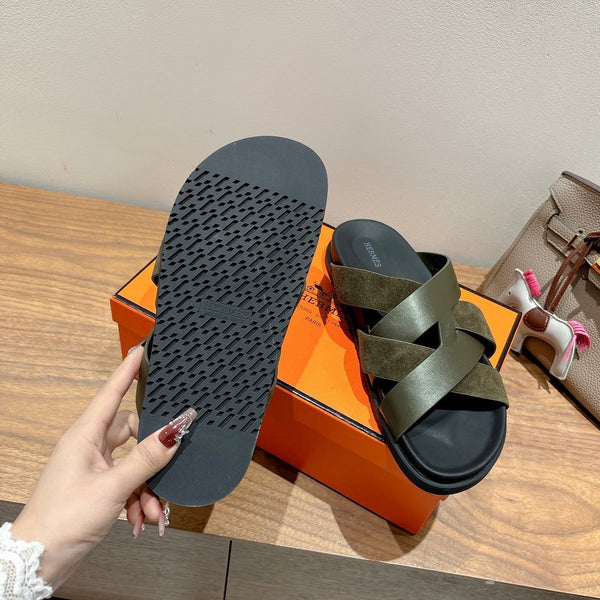 Sandalo Kazimir HM 25 Pelle di vitello scamosciata