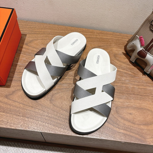 HM 25 Kazimir Sandalo Pelle Di Vitello Tela