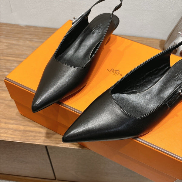 HM Lover Pump 40mm Black Calfskin 429023