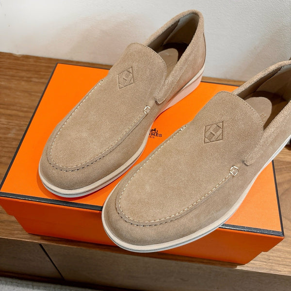 HM Impact Loafers Camel Suede 526172