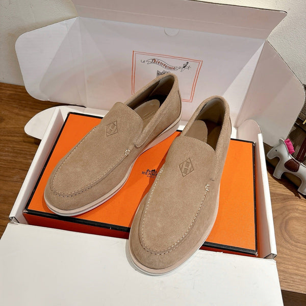HM Impact Loafers Camel Suede 526172