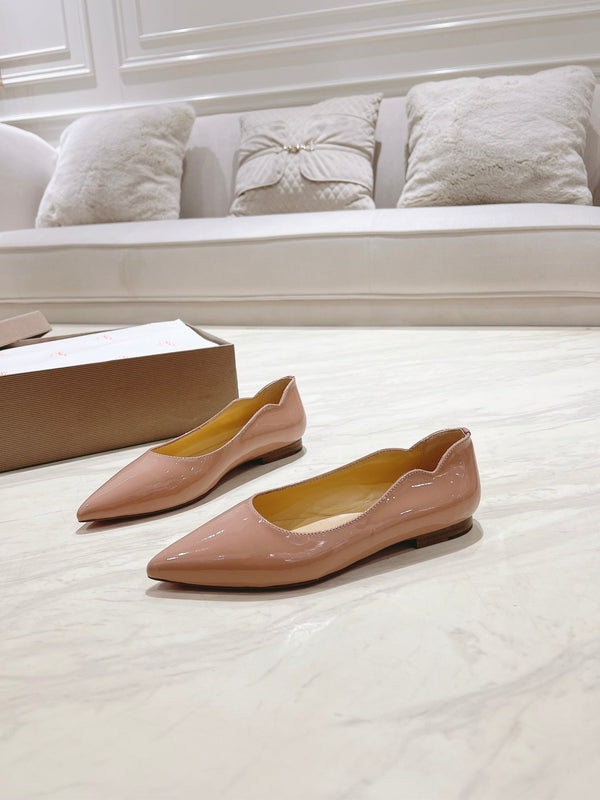 CL 25C Hot Chickita Nude Patent Leather 175454