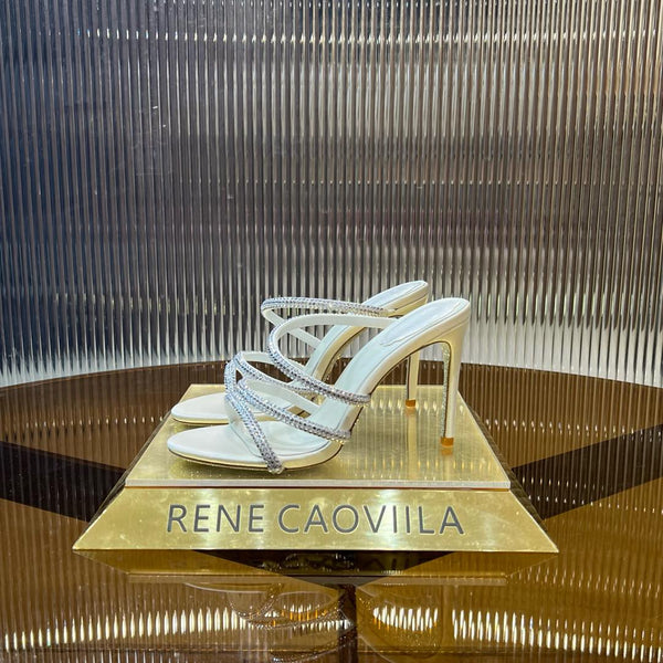 RC 25C Classic Rhinestones Popular Cleo White Sheepskin 174885