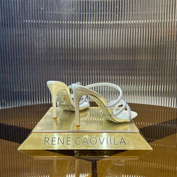 RC 25C Classic Rhinestones Popular Cleo White Sheepskin 174885