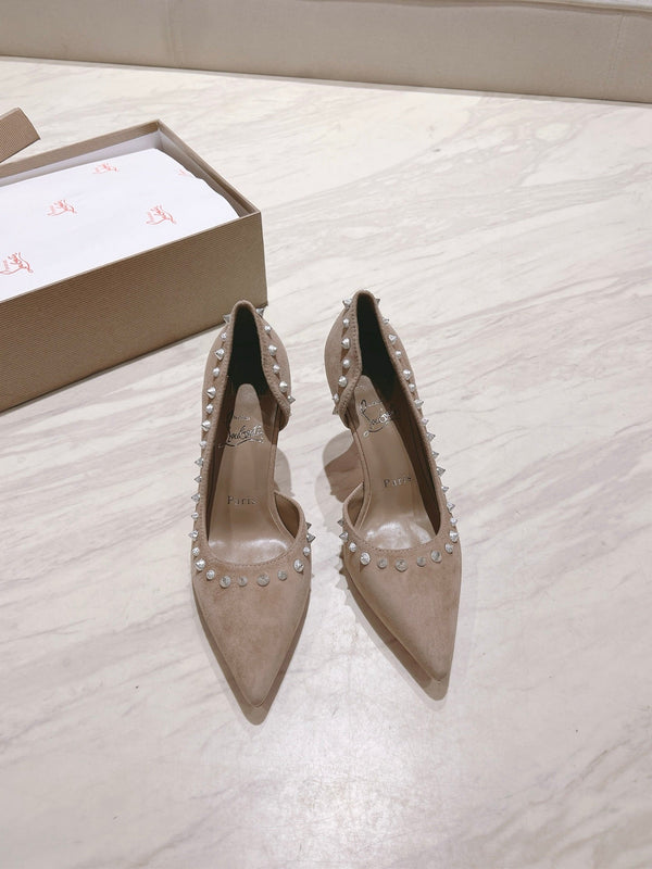 CL 25 Iriza Pumps 8.5cm Beige Suede 314899