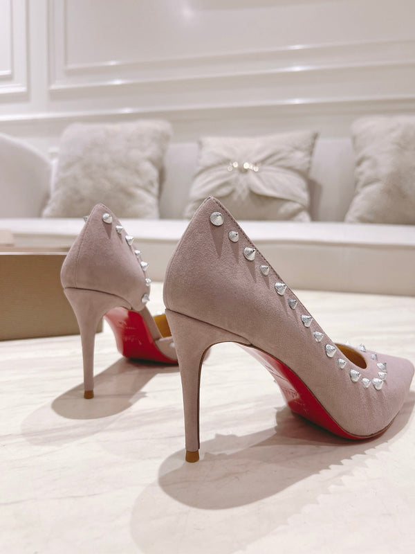 CL 25 Iriza Pumps 8.5cm Pink Suede 314902
