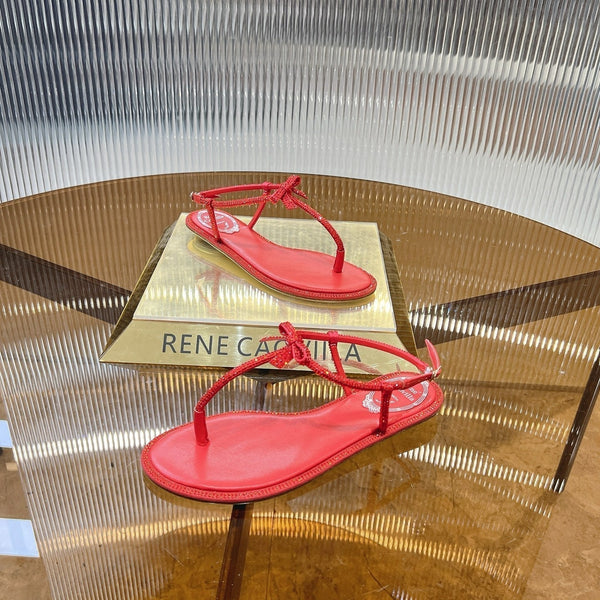 RC 25C Thong Flat-Bottom Diamond Red Silk Creo Crystal 281980