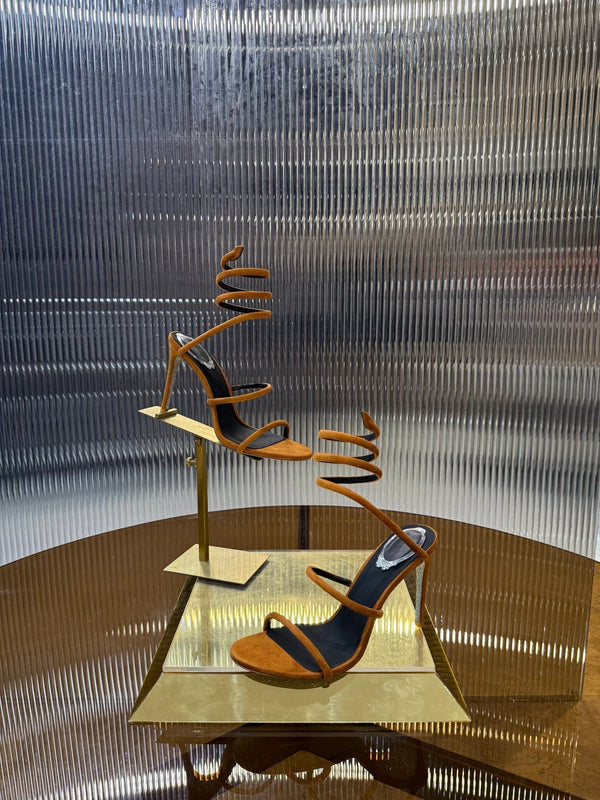 RC 25C Classic Sandals 9.5cm Brown Sheepskin 310622