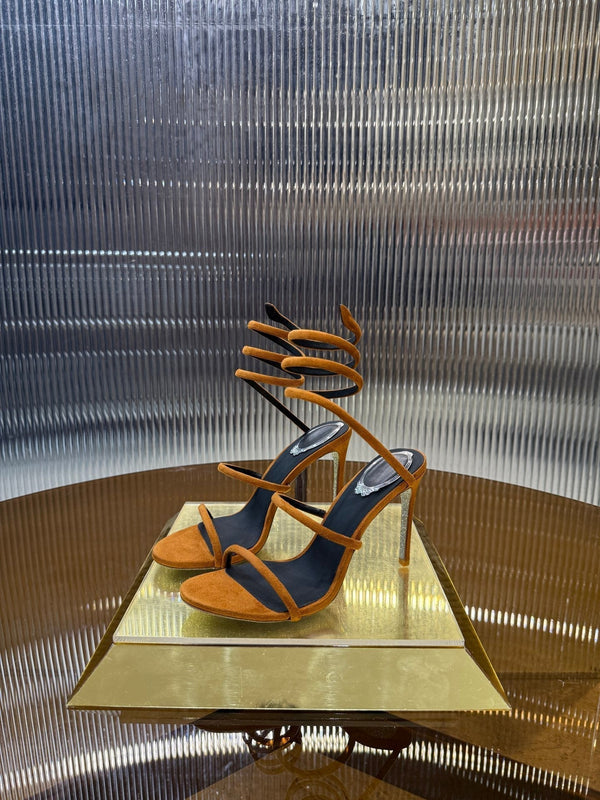 RC 25C Classic Sandals 9.5cm Brown Sheepskin 310622