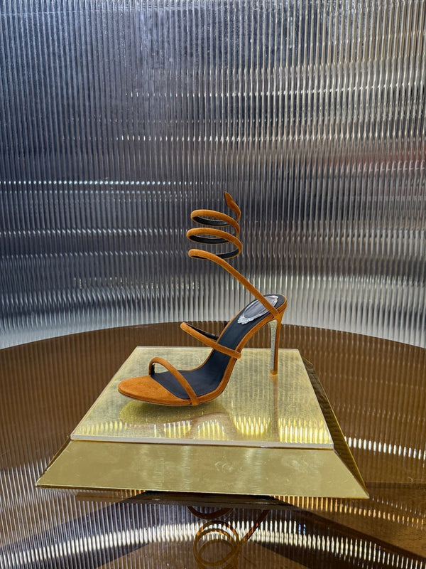 RC 25C Classic Sandals 9.5cm Brown Sheepskin 310622