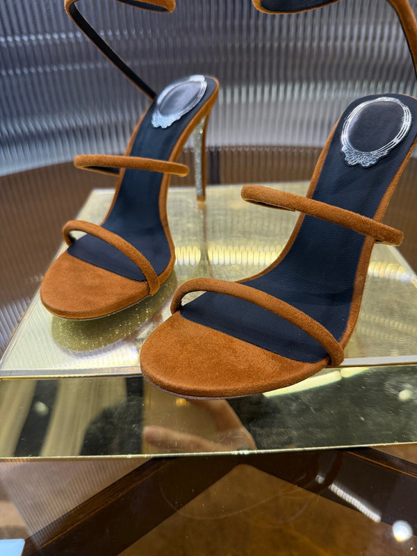 RC 25C Classic Sandals 9.5cm Brown Sheepskin 310622