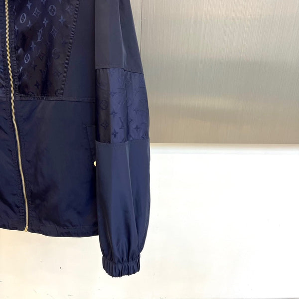 LV MONOGRAM WINDBREAKER NAVY BLUE 238896