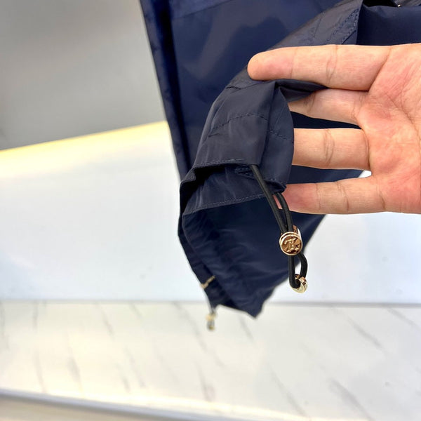 GIACCA A VENTO MONOGRAM BLU NAVY LV 238897