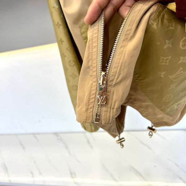 LV MONOGRAM WINDBREAKER STRAW AND TEAK 238898