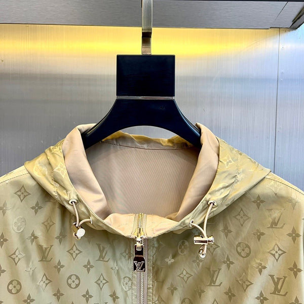 LV MONOGRAM WINDBREAKER STRAW AND TEAK 238898