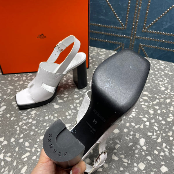 ERIS SANDAL 95 SNOW LAMBSKIN