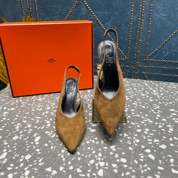 HM Intime 70 Pump Brown Suede 962929