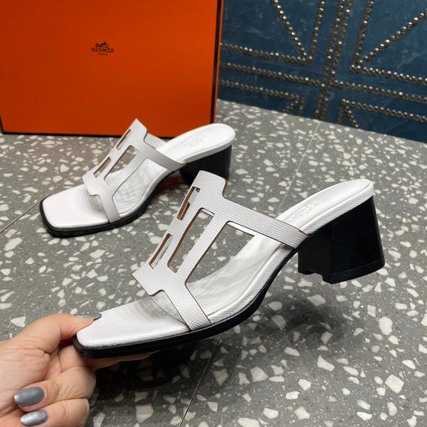 HM Lzzy 50 Sandal White Cowhide 962954