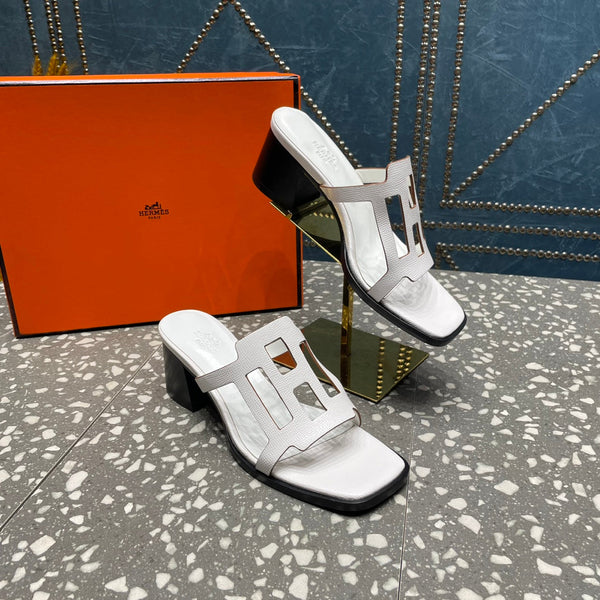 HM Lzzy 50 Sandal White Cowhide 962954