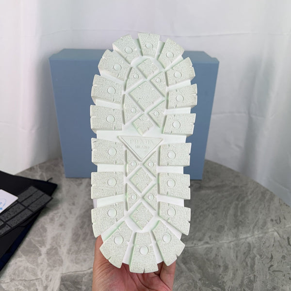 PRA Moon Boots White Recycled Nylon & Cowhide 454737