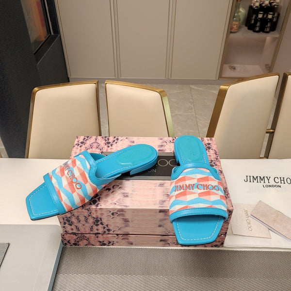 Jimmy 25 Nako Flat Sky Nappa Leather 240105