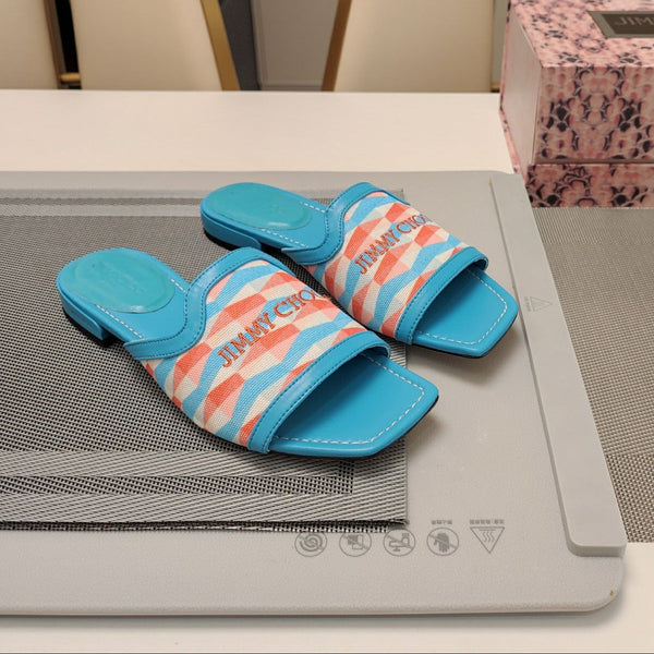 Jimmy 25 Nako Flat Sky Nappa Leather 240105