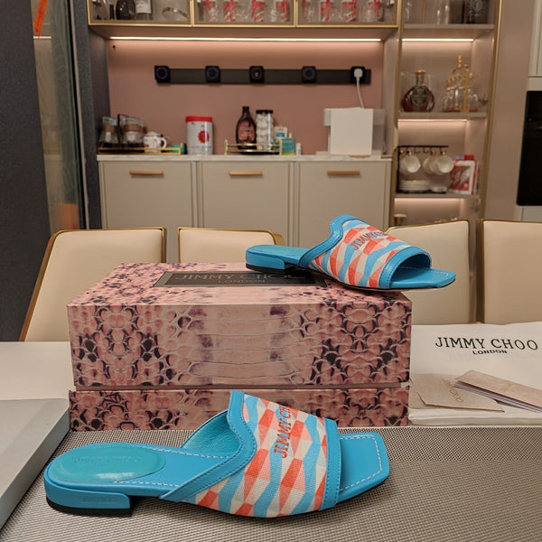 Jimmy 25 Nako Flat Sky Nappa Leather 240105