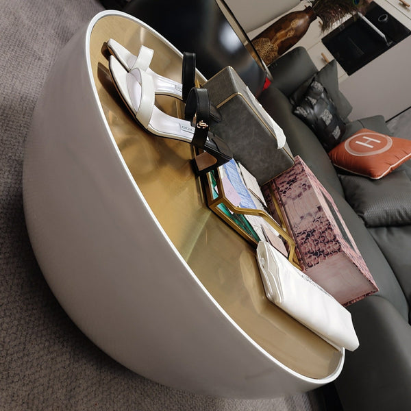 Jimmy 25 Kyda Nappa Sandals 55MM White mix Black Leather 240106