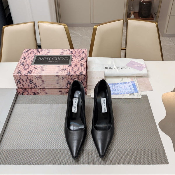 Jimmy 25 Love 100 Pump Black Cowhide 240036